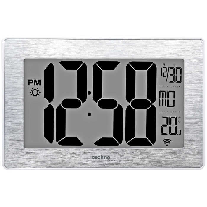 Годинник настінний Technoline WS8019 Silver (WS8019)