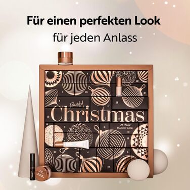 Адвент-календар M. Asam MAGIC FINISH 2025 Адвент-календар вартістю 212 євро, з 24 б&39юті-сюрпризами, адвент-календар косметики для жінок, різдвяний календар макіяжу 02 - 2025 - Календар MAGIC FINISH