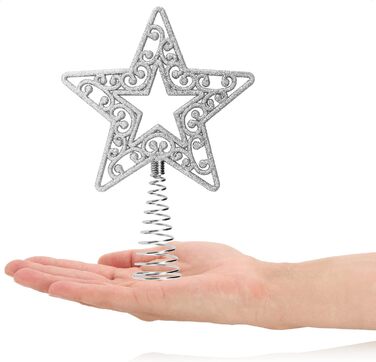 Ялинкова верхівка срібна com-four