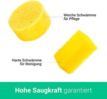 Набір полірувальних губок Emma Green для догляду за деревиною та шкірою без подряпин 3 шт. Care Sponge Soft - Абсорбуючий та ефект