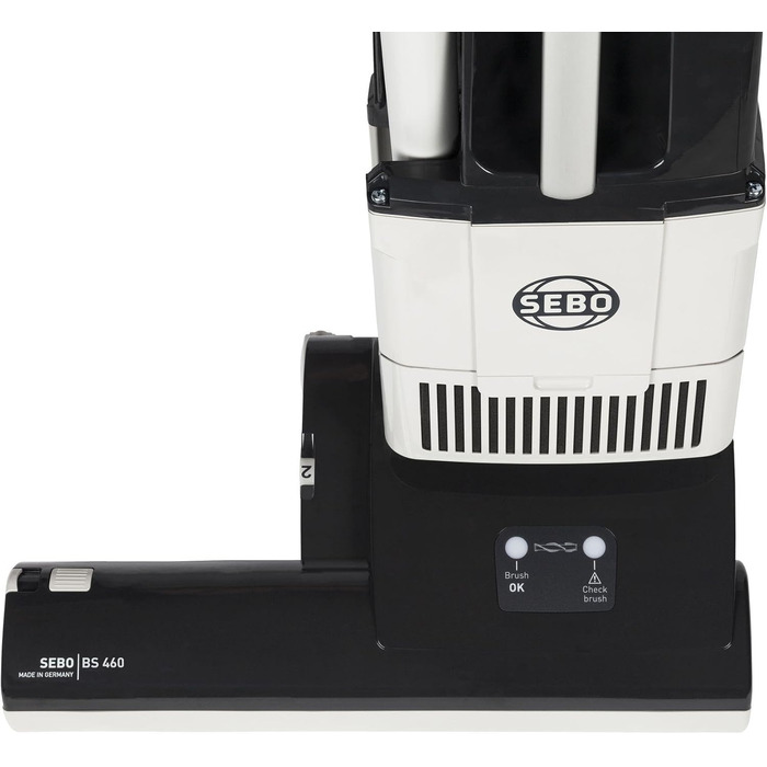 Підмітальний пилосос SEBO BS 460, сірий, 126,00 x 46,00 x 26,50 см