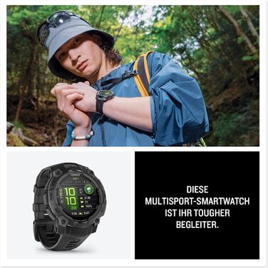 Мм AMOLED GPS-годинник для різних видів спорту, 1,2-дюймовий AMOLED-дисплей, до 18 днів роботи від акумулятора, понад 80 спортивних програм, фітнес-тренер, прийом кількох супутників, світлодіодний ліхтарик, сповіщення, чорний, 45 мм AMOLED, 3 45