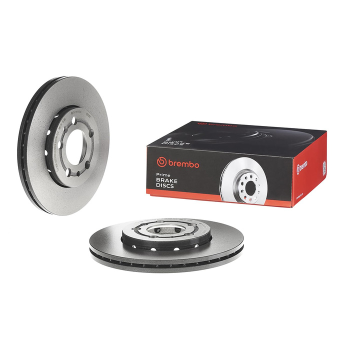 Гальмівні диски передні Brembo 09.7011.11 з UV-покриттям, 2 шт.