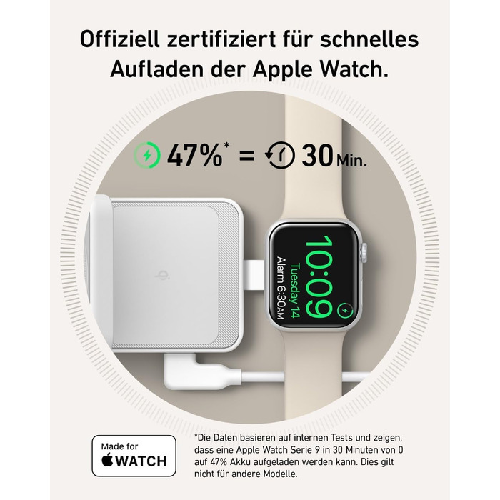 Зарядна станція Anker MagGo 3-в-1, сертифікована Qi2 бездротова зарядна підставка 15 Вт, сумісна з MagSafe, зарядний пристрій для