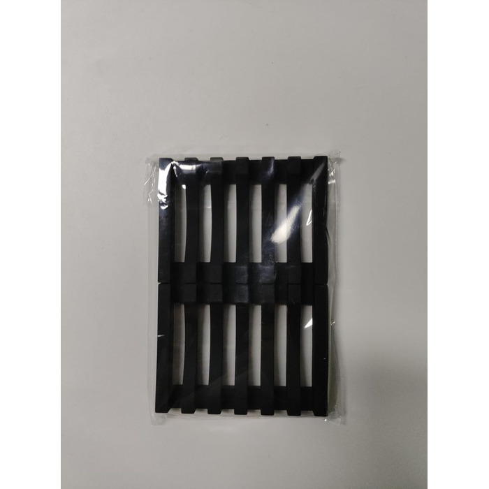 Довговічна силіконова мильниця Topsky 2 шт. з самозливним дизайном для кухні, душової, ванної кімнати (чорна) - зберігайте мило св