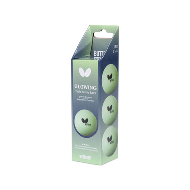 М'ячі для настільного тенісу Butterly Glowing Balls 3 шт (7011950340)