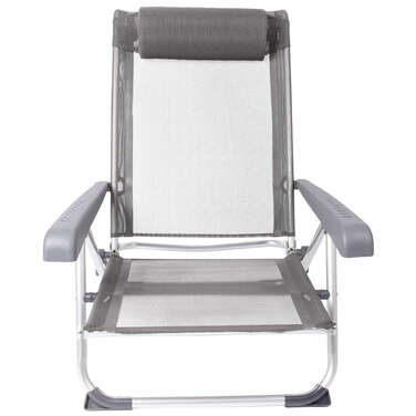 Крісло розкладне Bo-Camp Saint-Tropez Grey (1204796)