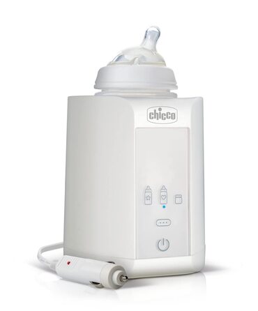 Стартовий набір Chicco, електричний стерилізатор, підігрівач для пляшечок і набір для пляшечок, 3 м&39які силіконові пляшечки з на