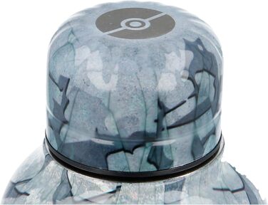 Термопляшка з нержавіючої сталі POKEMON DISTORTION для молоді, 515 мл, сіра