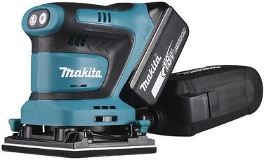 Орбітальна шліфувальна машина Makita DBO480ZJ 18 В LXT 112 x 102 мм (тільки продукт) від Makpac