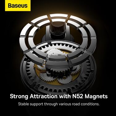 Магнітний металевий тримач для телефону, сумісний з Mag-Safe для iPhone 14, 13, 12 Pro Plus Max Mini, екрану/панелі приладів та це