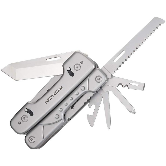 Багатофункціональний інструмент ROXON Phantom S802, плоскогубці і ножиці з ножем і кусачками, змінні, нові інноваційні