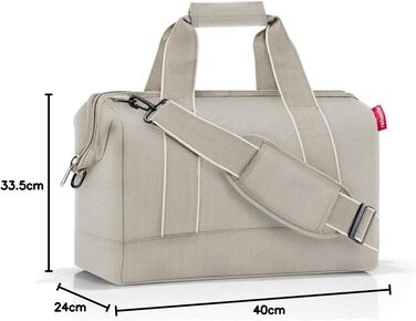 Універсальна сумка для лікаря для подорожей, роботи чи відпочинку З функціональним та стильним дизайном M Піщаного кольору Однотонний
