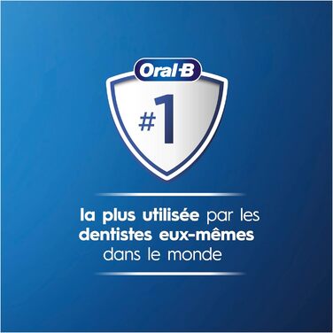 Електрична зубна щітка Oral-B Pro 1 750, 1 головка та дорожній кейс, дизайн Braun, білий, оригінальні подарунки