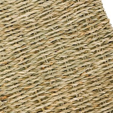 Кошик для зберігання HMF, підходить для полиці KALLAX, плетений кошик з морської трави з ручками Комплект з 4 шт. 32 x 34,5 x 32 см Натуральний, 4 шт. и