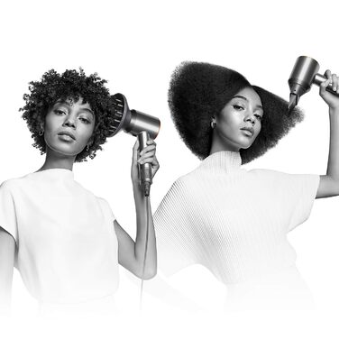 Фен Dyson Supersonic CurlyCoily для кучерявого та жорсткого волосся (темно-синій/мідний)