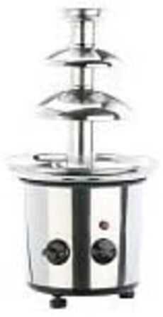 Шоколадний фонтан Rosenstein & Shne Шоколадний фонтан з нержавіючої сталі, 250 Вт (шоколадний фонтан, кімнатний фонтан)