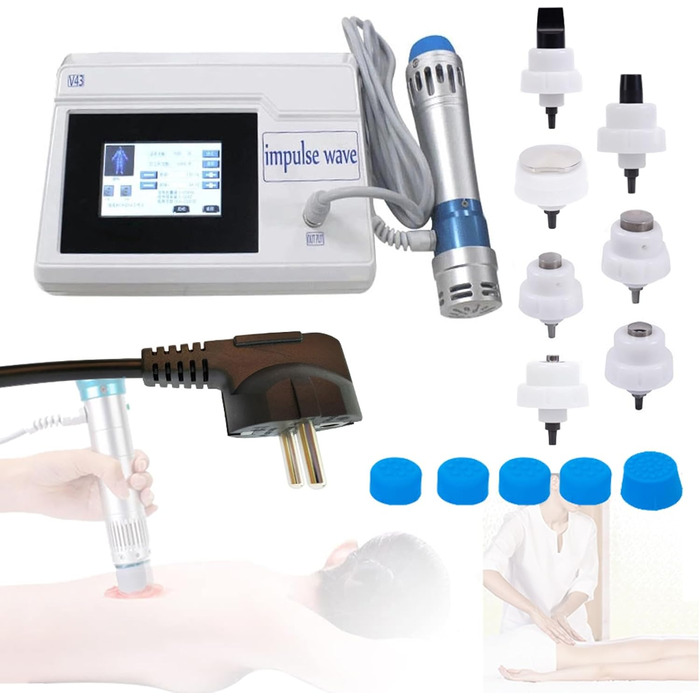 Аппарат ударно-хвильової терапії AMZCOM для розслаблення мязів та знеболювання хронічного болю