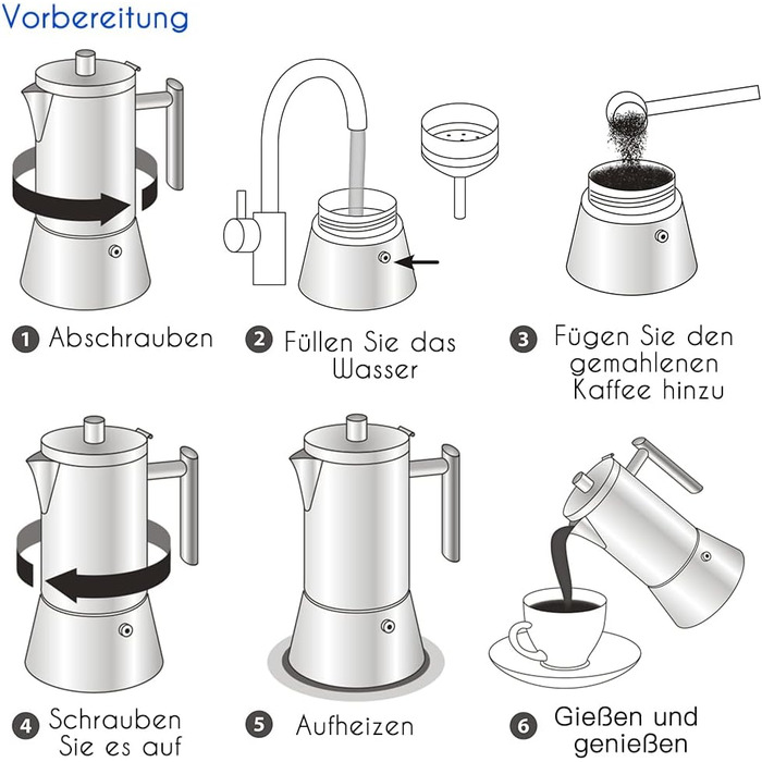 Еспрессо-кавоварка Easyworkz Diego для плити, нержавіюча сталь, італійська кавоварка, кавник для мокко на 10-12 чашок, еспрессо-ка