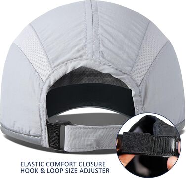 Бейсболка iBasingo з м'якими полями Легка дихаюча швидковисихаюча спортивна шапка для бігу на відкритому повітрі UPF50 для чоловік