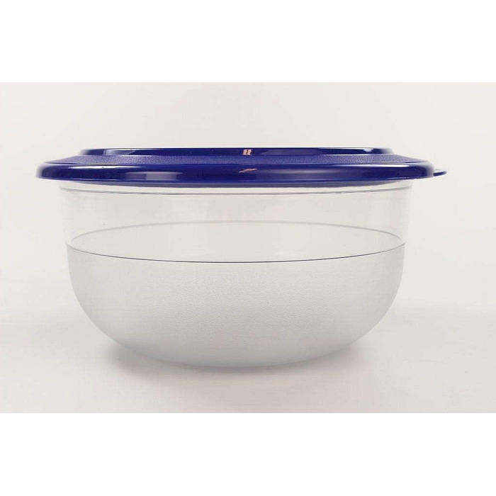 Настільний контейнер TUPPERWARE Table Pearl 2.1 л без обідка з кришкою середнього синього кольору Classic Royal