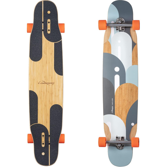 Лонгборд Loaded Mata Hari 45" dancing freestyle танцювальна дошка бамбук + fiberglass Paris 180мм 50° Orangatang Fat Free 65мм 80a повний компліт для фрістайлу трюків оригінал USA 2025