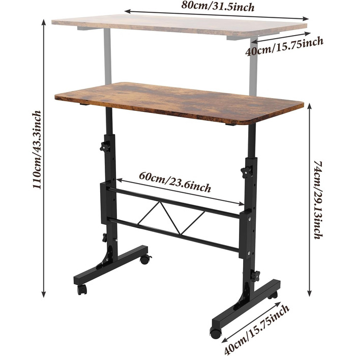 Письмовий стіл, регульований по висоті, комп&39ютерний стіл, невеликий комп&39ютерний стіл для домашнього офісу, стіл для роботи стоячи, навчальний стіл для невеликих приміщень, леопардовий принт