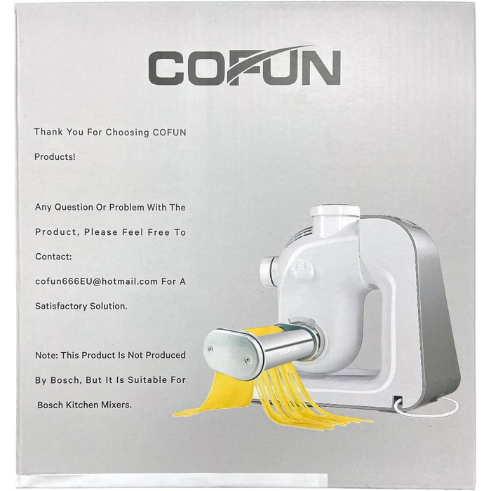 Насадка для пасти COFUN для Bosch Mum 5 аксесуарів, 3 шт. и макаронна машина для насадки Bosch Mum5 аксесуари, ролик для пасти з нержавіючої сталі для фетучіні для Bosch Mum 5 аксесуарів