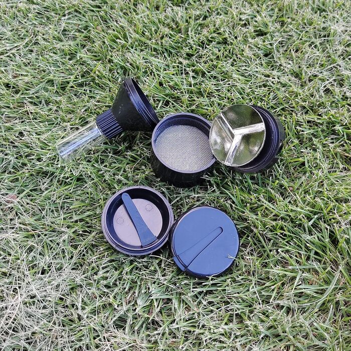 Порошкова шліфувальна машина Порошковий млин Ручна шліфувальна машина з лійкою та скляною пляшкою Ручна шліфувальна машина для приправ зі скляною пляшкою Подрібнювач порошку