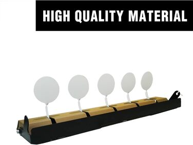 Металева підставка для мішеней ATFLBOX з 5 сталевими пластинами для страйкбольних пневматичних гвинтівок