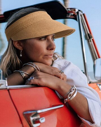 Жіночий сонцезахисний капелюх із захистом від ультрафіолету, солом&39яний капелюх UPF 50, літній капелюх, складний пляжний капелюх з козирком, хакі, один розмір