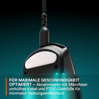 Ігрова миша з отворами на поверхні - Легка, водовідштовхувальна конструкція з пір'я - Оптичний сенсор TrueMove Core з 8 500 DPI -