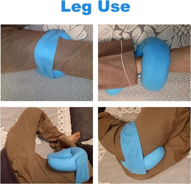 Багатофункціональна дорожня подушка для тих, хто спить на боці, ергономічна подушка для колін для полегшення та розслаблення під час сну та подорожей.