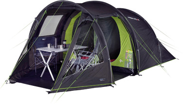 Намет чотиримісний High Peak Paxos 4 Dark Grey/Green (11508)