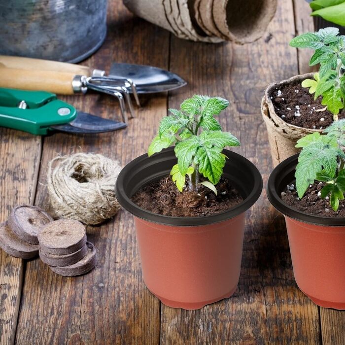 Горщики для рослин горщики для рослин горщики для вирощування квітковий горщик пластикові маленькі горщики для вирощування пластик