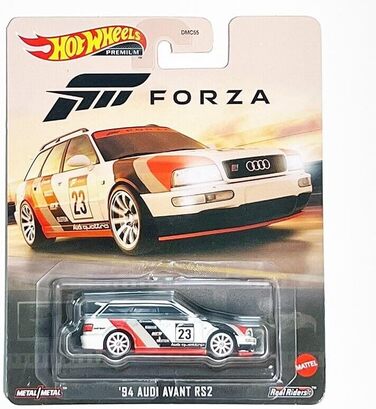 Модель автомобіля 1994 Audi Quattro Avant RS2 23 - масштаб 1/64, довжина 7 см HKC32