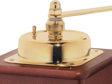 Ручна кавомолка Zassenhaus BRASILIA букове червоне дерево 12 x 12,5 x 20 см для помелу кавових зерен плавне регулювання помелу з о