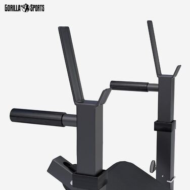 Лава для силових тренувань з обтяженнями - штанга 170 см, комплект штанг 40/70/100 кг, згинання ніг, гантель &quotметелик&quot, станція для віджимань, накладка на згинання рук - тренувальна лава, фітнес-станція, силова станція зі штангою, біла, 70 кг