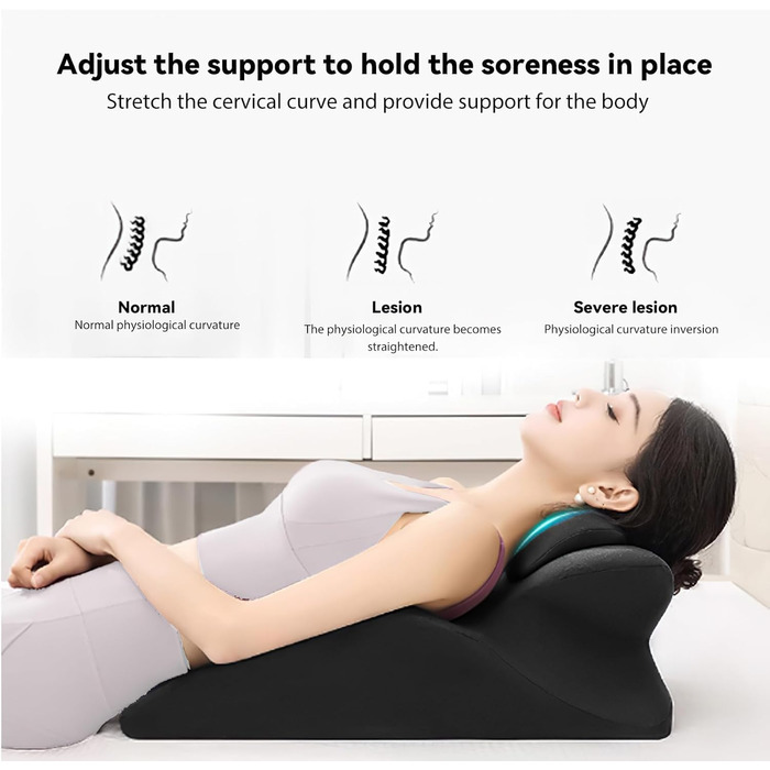 Подушка Sweet Spot, кут 27 градусів, ідеальне положення, подушка для пари, покращує враження, клиноподібна подушка Sweet Love Nest Spark, піна з ефектом пам&39яті, ергономічна підтримка постави для всіх, сірий