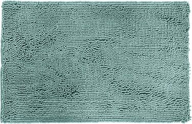Килимок для ванної кімнати, з високим ворсом, нековзний, з мікрофібри, для ванної кімнати, 53 х 86 см, колір морської піни, зелени