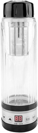 Автомобільний чайник Haofy, 12В / 24В 95Вт, 420мл подорожній чайний кухоль водонагрівач кружка пляшка тримач (чорний)