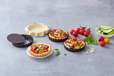 Набор форм для тарталеток PYREX ASIMETRIA, 4 предмета (6722029)