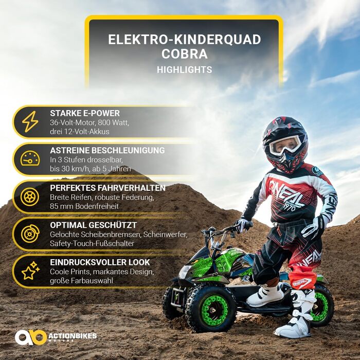 Екшн-байки Мотори Mini Kids Electric Quad ATV Cobra I D1D7D6d1D7CEd1D7CEd1D7CEd1D7CEd1D7CE Ватт d1D7D1d1D7D4 Вольт - Кишеньковий к