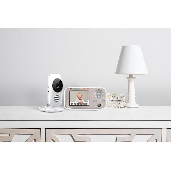 Відеоняня WLAN, камера спостереження за дитиною з кольоровим дисплеєм 2,8 дюйма, радіус дії 300 метрів, 667 Connect