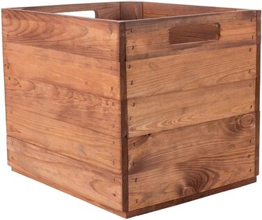 Дерев&39яні ящики для вінтажних меблів для полиць Kallax 33 см x 37,5 см x 32,5 см, вкладиші для вина, як полиці для кухні та ванної кімнати, 3 шт.