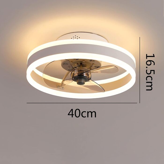 Стельовий вентилятор Wildcat з підсвічуванням, тихий сучасний світлодіодний з пультом дистанційного керування таймером вентилятора