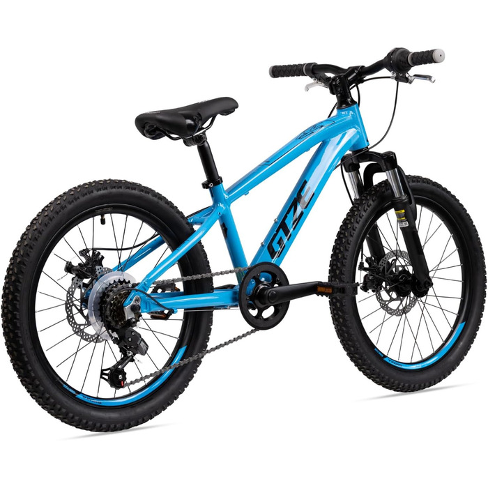 Серія Goetze Sigma MTB Hardtail Колеса 20, 24, 26 дюймів Перемикач швидкостей на 6/7 швидкостей з поворотною ручкою перемикання передач Алюмінієва рама з амортизаційною вилкою та дисковими гальмами Для дітей та підлітків 90 попередньо зібраний 11 дюймів, 