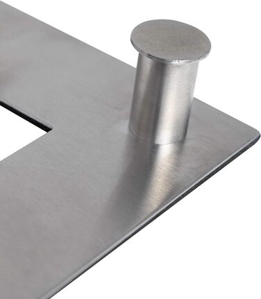 Вішалка для одягу axentia дверна з 6 гачками, вішалка для дверей без свердління, дверний гачок для кухні, ванної кімнати, вітальні