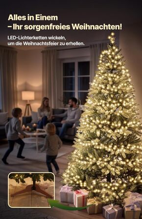 Штучна ялинка з густими гілками 180 см Menz