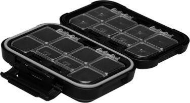 Коробка для снастей Zeck Predator Ring & Snap Box Pro 13x9.5x4см - Коробка для вертлюжків та роз&39ємних кілець для хижаків, коробка з аксесуарами для спінінгової ловлі, коробка для дрібних деталей, коробка для дрібних деталей